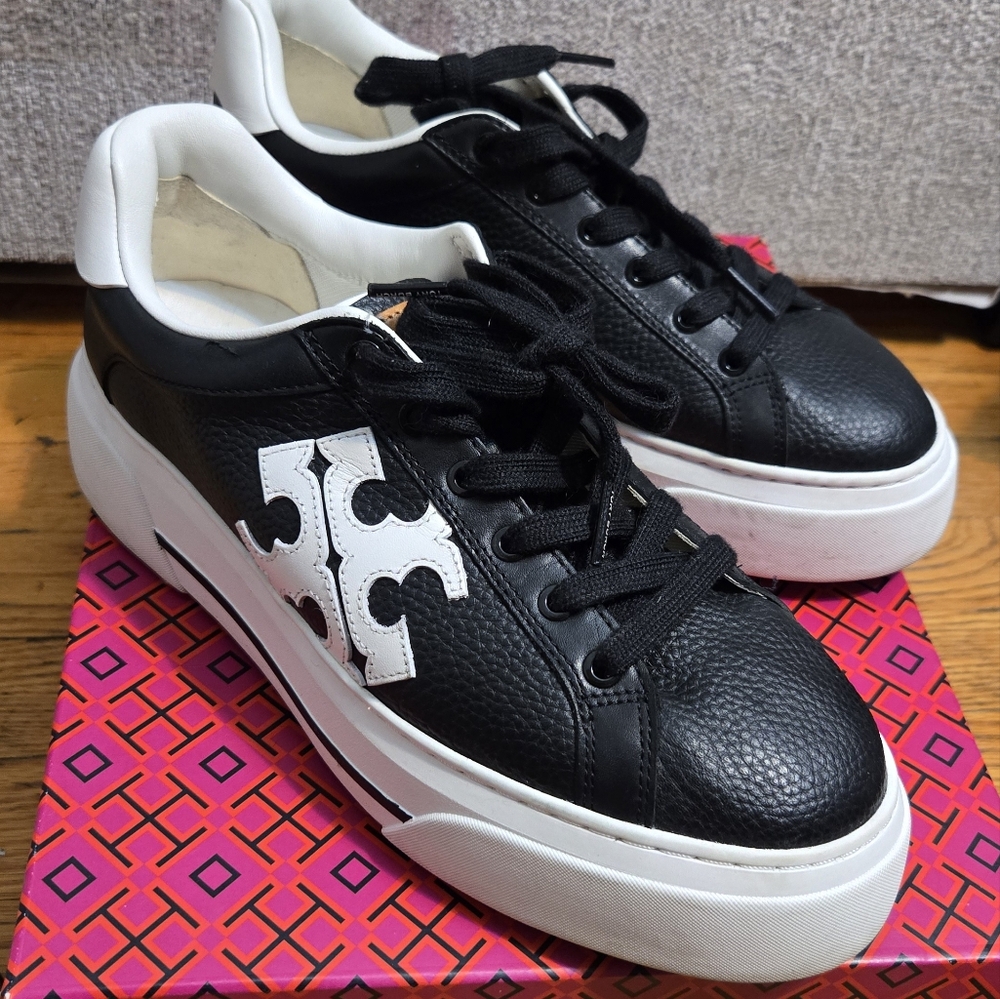 TORY BURCH COLOR BLOCK PLATFORM SNEAKER BARI
